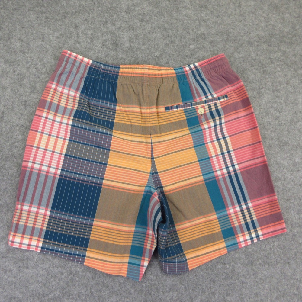 Vineyard Vines Shorts Mens M Madras Cayman Plaid Drawstring Cotton 7" NWOT - Picture 4 of 12